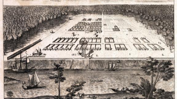 A View of Savannah, Georgia, 1734