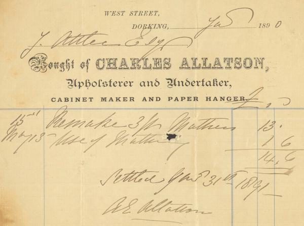 Allatson - Gadd archive