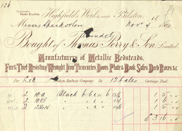 Thomas Perry - Gadd archive