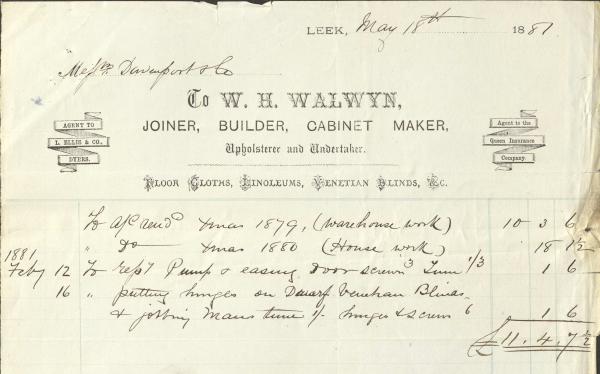 W. H. Walwyn - Gadd archive