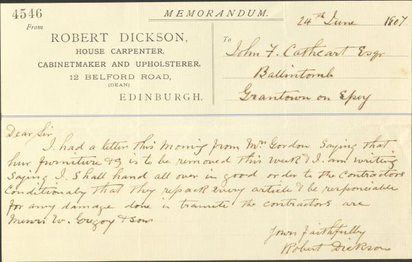 Dickson - Gadd archive