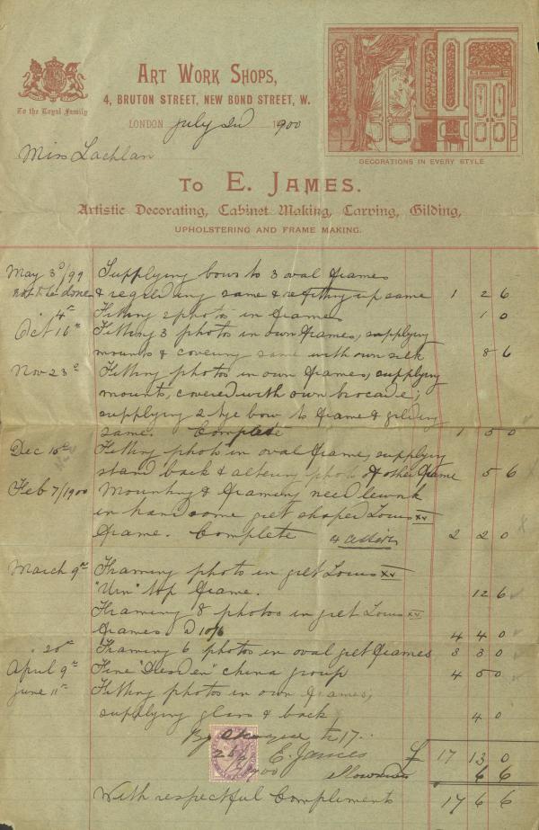 E James - Gadd archive