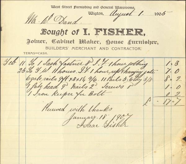 Fisher - Gadd archive