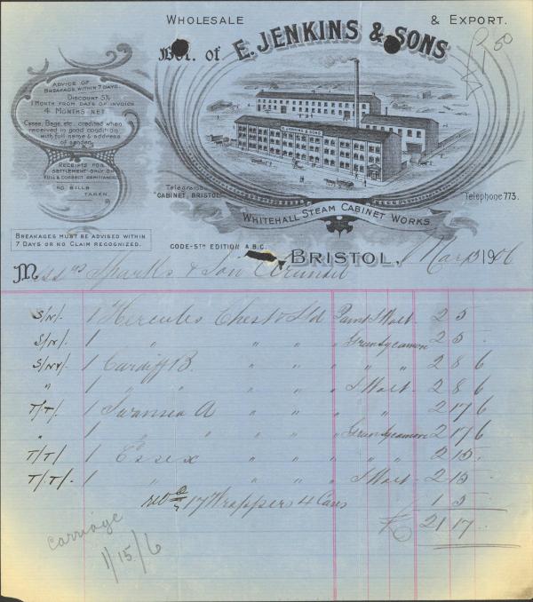 Jenkins & Sons - Gadd archive