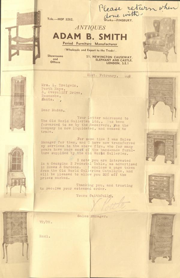 Adam Smith - Gadd archive