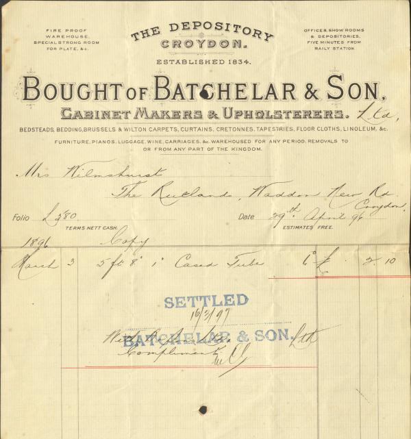 Batchelar - Gadd archive.