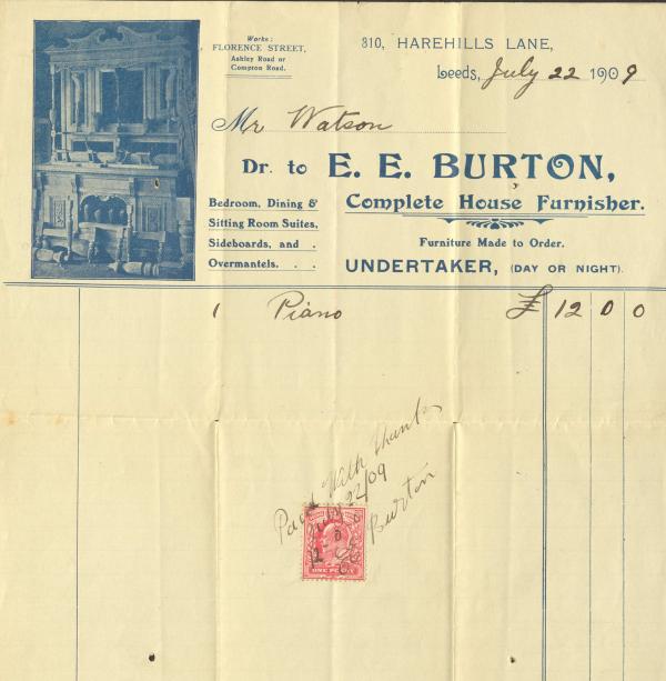 Burton - Gadd archive