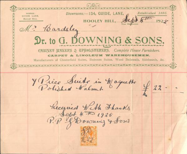 Downing - Gadd archive