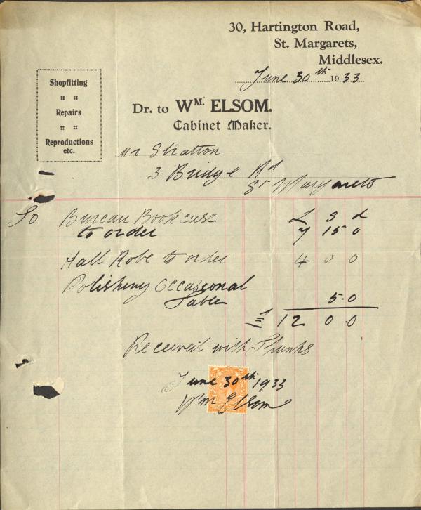 Elson - Gadd archive