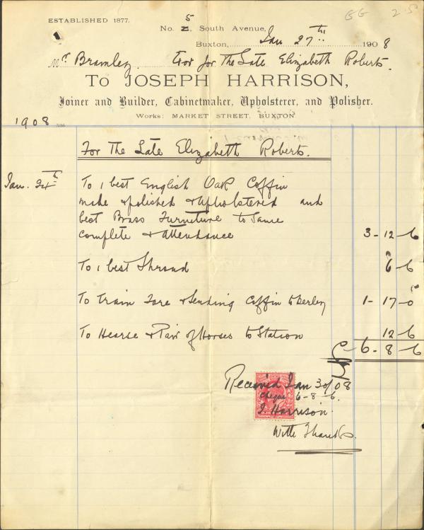 Joseph Harrison - Gadd archive