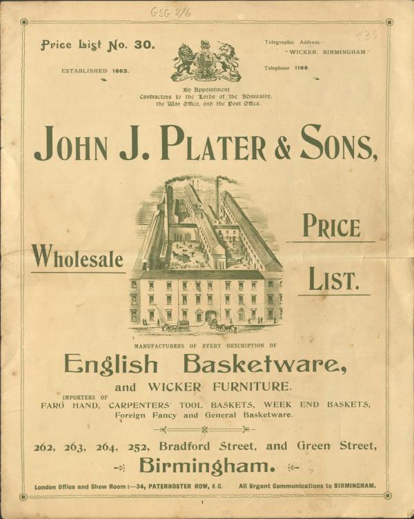 Plater - Gadd archive