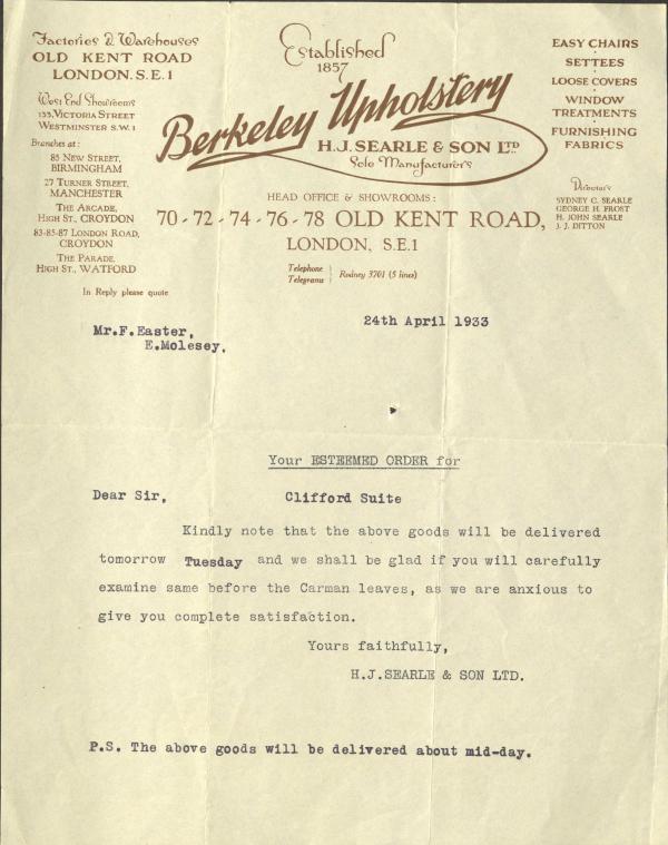 Searle - Gadd archive