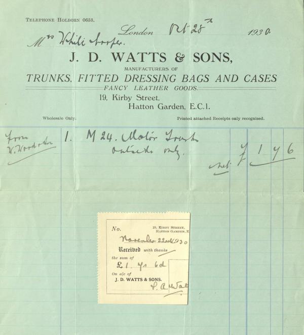 Watts - Gadd archive