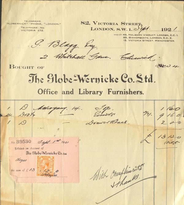 Globe - Gadd archive