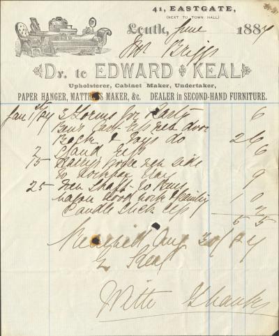 Edward Keal - Gadd archive