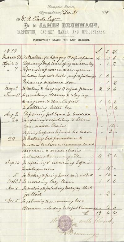 James Brummage - Gadd archive