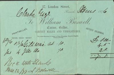 William Boswell - Gadd archive