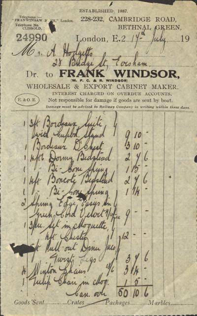 Frank Windsor - Gadd archive